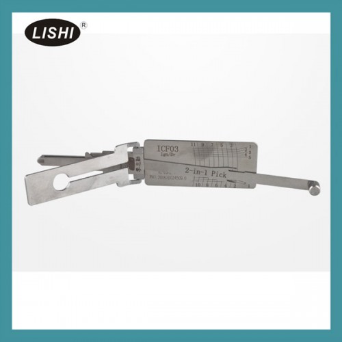 LISHI ICF03 2-in-1 Auto Pick and Decoder for Ford livraison gratuite