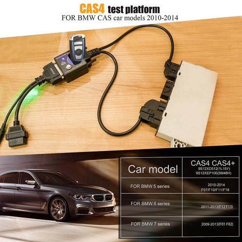 GODIAG Test Platform pour BMW CAS4 / CAS4+ Programming Support Off-site Key Programming/Toutes les Clés Perdues / Ajouter des Clés