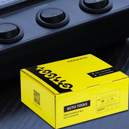 GODIAG GT100+ GT100 Pro OBDII Breakout Box ECU Bench Connector avec Affichage électronique du Courant