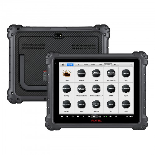 Français Autel MaxiCOM Ultra Lite Ultra Lite S Diagnostic Tablet avec Advanced VCI ECU Coding