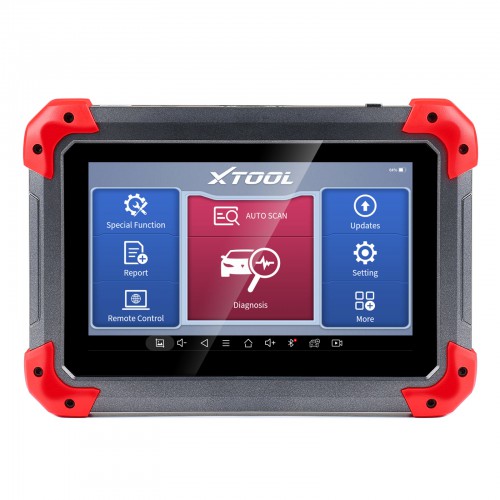 Français XTOOL D7 Automotive All System Bi-Directional Diagnostic Scanner avec OE-Level 36 Services, IMMO/Key Programming, ABS Bleeding