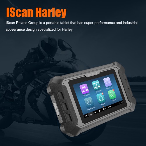OBDSTAR iScan Harley Motorcycle Diagnostic Scanner Support Key Programming
