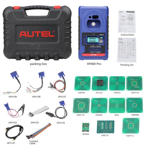 Autel XP400 PRO Clé et Puce Programmeur plus AUTEL APB130 Add Key VW MQB NEC35XX Adapter Fonctionne avec Autel IM508/ IM608/IM608PRO/IM100/IM600