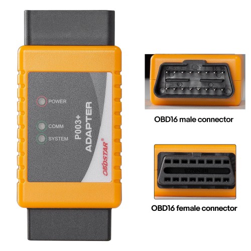 OBDSTAR P003 Bench/Boot Adapter Kit pour ECU CS PIN Reading avec OBDSTAR IMMO Series Tablets X300 DP, X300 Pro4, X300 DP Plus