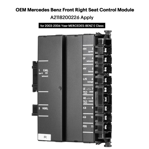 OEM Mercedes Benz Front Right Seat Control Module A2118200226 pour 2003-2006 MERCEDES-BENZ E Class