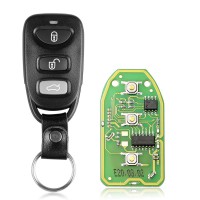 XHORSE XKHY01EN Universal Remote Key Fob 4 Button for Hyundai Used with VVDI Key Tool English Version 5 pcs/lot
