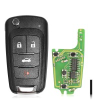 XHORSE XKBU01EN Universal Wired Remote Key Fob for Buick Work with VVDI Key tool English Version 5 pcs/lot