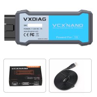 Francais VXDIAG VCX NANO pour TOYOTA TIS Techstream V18.00.008 compatible avec SAE J2534