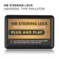 Universal Steering Lock Emulator pour Mercedes-Benz W169 W245 W202 W208 W210 W203 W209 W211 W639 W906