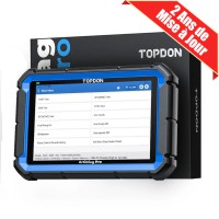 Français TOPDON ArtiDiag Pro All system Diagnostic Scanner Support Bi-Directional Control 2 ans Mise à jour gratuite WIFI/Bluetooth