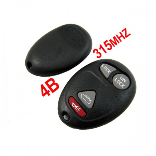 Buick Regal 4 Buttons 315MHZ Remote Key