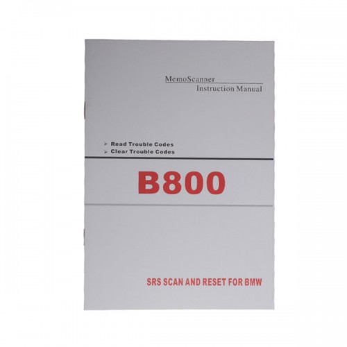 B800 Airbag Scan/Reset TOOL pour BMW Livraison gratuite