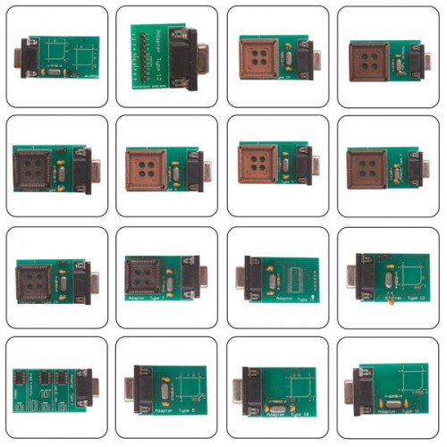 NEW Full Adaptors for All UPA USB Programmer Livraison Gratuite