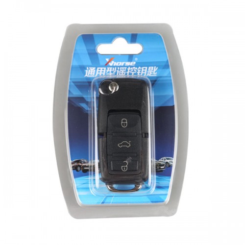 Expédition gratuite XHORSE VVDI2 786 B5 Type Télécommande spéciale 3 boutons pour Volkswagen (emballés individuellement)