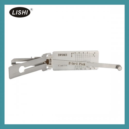 LISHI BW9MH 2 in 1 Auto Pick and Decoder for BMW Motorcycle Tool