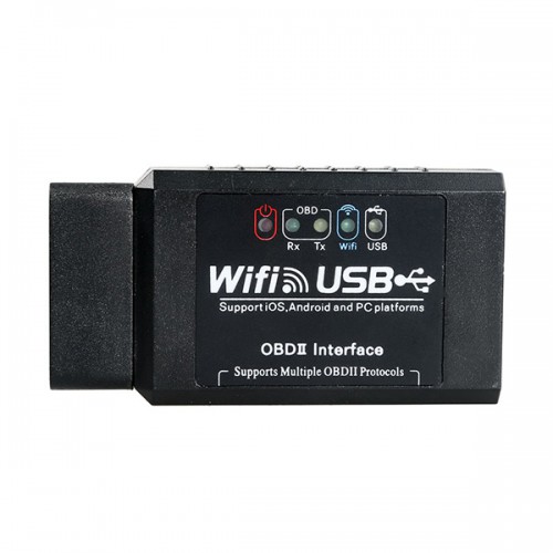 WIFI327 WIFI USB OBD2 EOBD Scan Tool livraison gratuite VSCAN