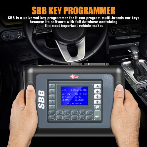SBB Key Programmer V33.02 Recommend SBB Pro2 Key Programmer