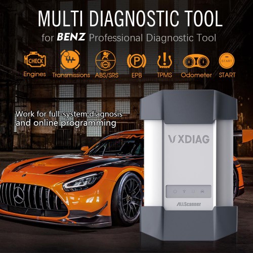 VXDIAG BENZ C6 Multi Diagnostic Appareil pour Benz Avec 500GB V2023.03ogiciel HDD WiFi Version