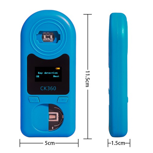 2019 CK360 Easy Check Remote Control Remote Key Tester for Frequency 315Mhz-868Mhz & Key Chip & Battery 3 in 1