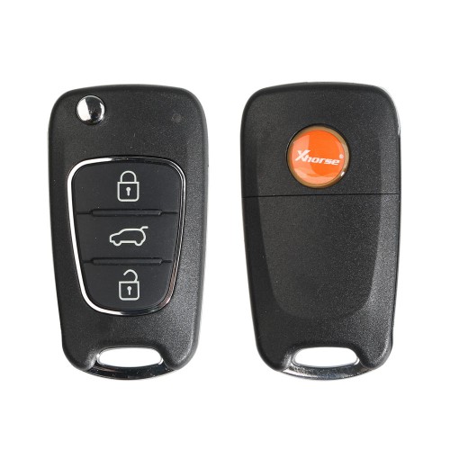 XHORSE XKHY02EN Universal Remote Key Hyundai Type 3 Buttons for VVDI VVDI2 Key Tool (English Version) 5 pcs/lot