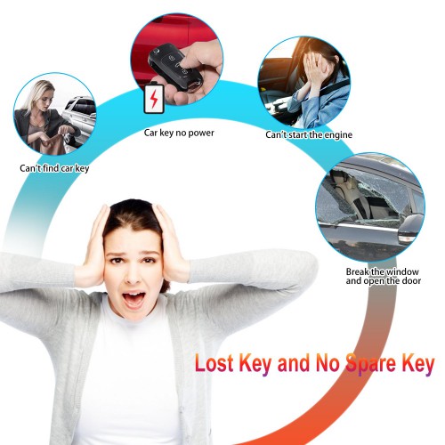 XHORSE XKBU01EN Universal Wired Remote Key Fob for Buick Work with VVDI Key tool English Version 5 pcs/lot
