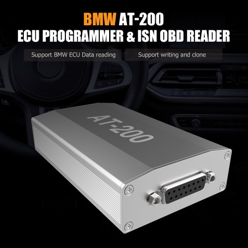 V1.7.0 CGDI BMW AT-200 ECU Programmer & ISN OBD Reader Full License Activated Compatible with CGDI Prog BMW
