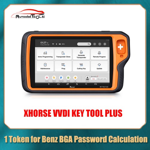 1 Token for Xhorse VVDI Key Tool Plus Pad Benz BGA Password Calculation (VK08 S/N)
