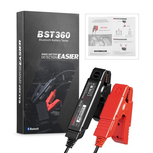Launch X431 BST360 Testeur de Batterie Bluetooth Utilisé avec X-431 PRO GT, X-431 PRO V4.0, X-431 PRO3 V4.0, X-431 PRO5, X-431 PAD V/PAD VII