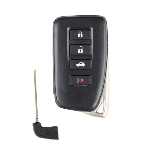 Xhorse VVDI Toyota XM Smart Key Shell 1825 pour Lexus 4 Buttons 5pcs/lot