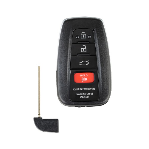 Xhorse VVDI Toyota XM Smart Key Shell 1732 3+1 Buttons 5Pcs/lot