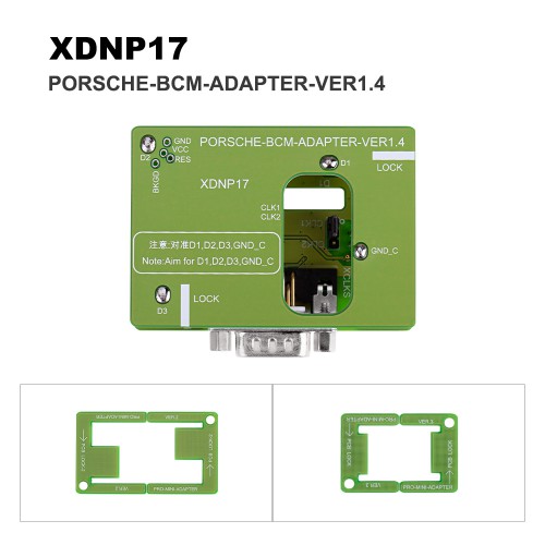 Xhorse VVDI Adapters et Cables Solder-free Full Set pour Xhorse MINI PROG et KEY TOOL PLUS
