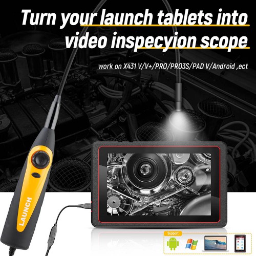 Launch X431 VSP-600 Oscilloscope Vidéo Add-On pour Launch X431 Scanners et Android Appareil