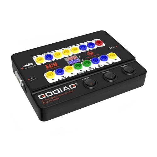 Godiag GT100+ GT100 Pro OBDII Breakout Box ECU Bench Connector avec Affichage électronique du Courant