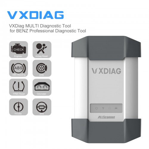 ALLSCANNER VXDIAG Benz C6 Star C6 VXDIAG MULTI Diagnostic Scanner Multiplexer sans Logiciel HDD