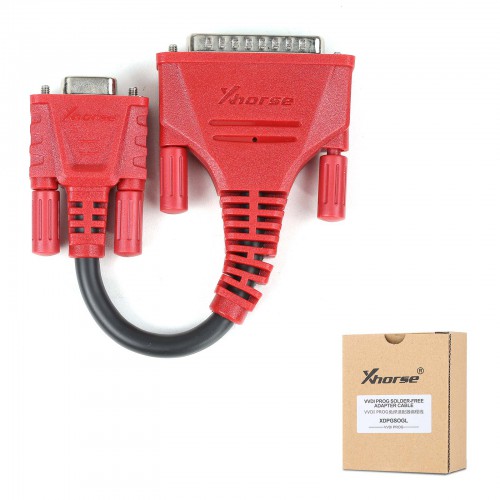 Xhorse XDPGSOGL DB25 DB15 Connector Cable Compatible with VVDI Prog and Solder Free Adapters