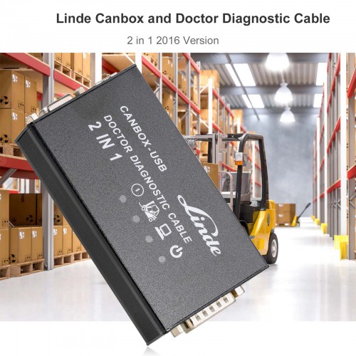 Canbox et Doctor Câble de diagnostic 2 en 1 pour Linde 2016 Version