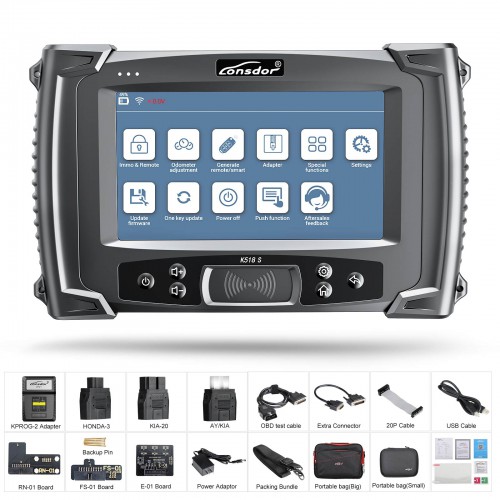Lonsdor K518S Auto Key Programmer Basic Version No Tokens Limitation Supports All Makes and Mileage Adjustment Function