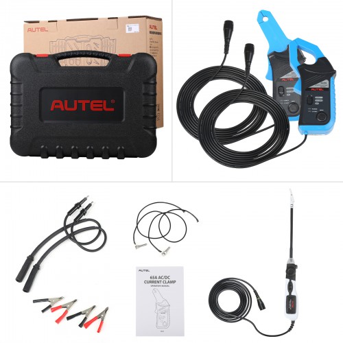 Autel MaxiSys MSOAK Oscilloscope Accessory Kit Compatible avec The MaxiFlash VCMI MSUltra MS919 MP408 Support 65A/650A AC/DC Clamp HT Extension Lead