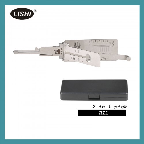 LISHI HI1 Flat Milling Hino 2-in-1 Tool