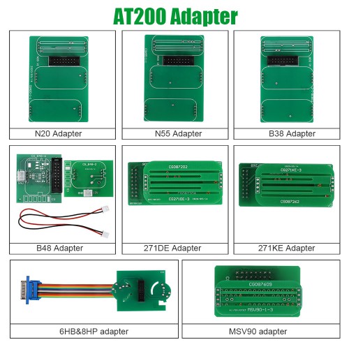 AT200 FC200 Adapters Comprenant 6HP & 8HP / MSV90 / N55 / N20 / B48/ B58/ B38 etc Pas Besoin d'Opération de Démontage