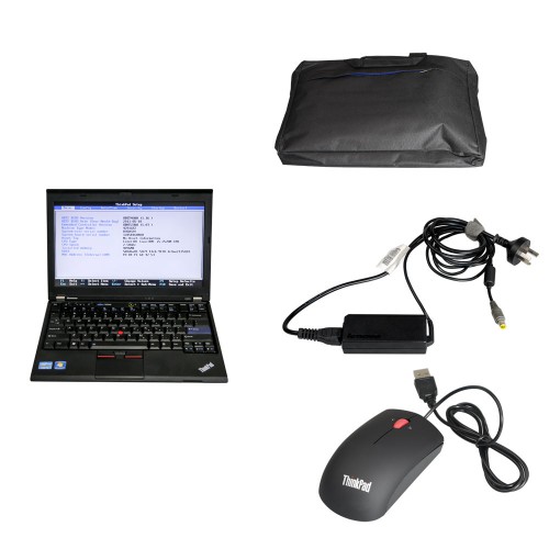 Full Set Lenovo X220 Laptop avec 500GB HDD Logiciel Préinstallé pour USB VCX NANO Ford/Mazda, JLR ou GM/Opel ou WIFI VCX NANO Toyota