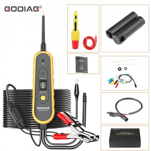 GODIAG GT103 Mini Pirt Electric Circuit Tester Vehicles Electrical System Diagnosis/ Nettoyage et test des Injecteurs de Carburant/ Test de Relais