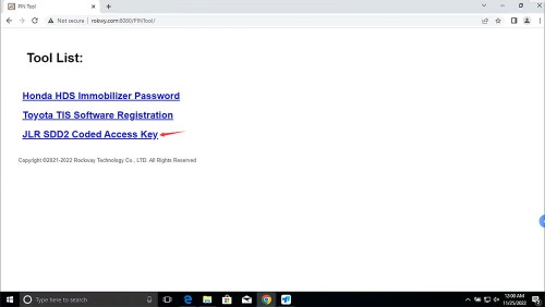 JLR SDD Coded Access Password with 100 Times Online Activation