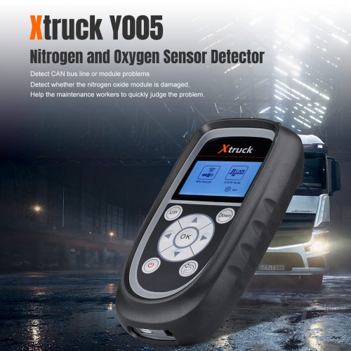 Xtruck Y005 Azote et Oxygène Capteur Detector Truck Beacon Machine Urea Pump Tester Auto Repair Urea Nozzle Pump Diagnostic Scanner