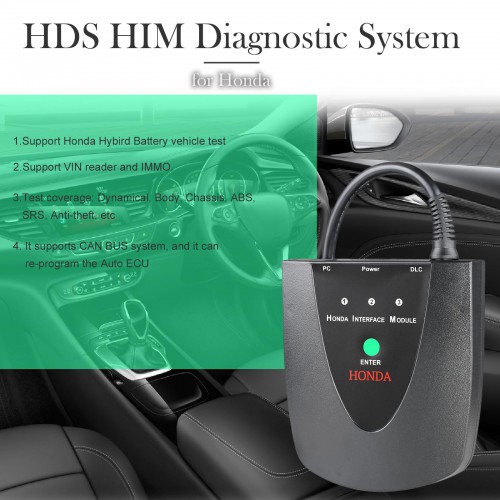 HDS Diagnostic System pour Honda V3.104.024 Prend en Charge CAN BUS Système pour HONDA/ACURA 1992-2020