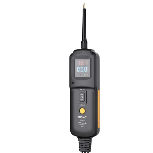 GODIAG GT101 4 in 1 DC 6-40V Circuit Tester Power Probe Relay Tester Fuel Injector Cleaner avec LED Display