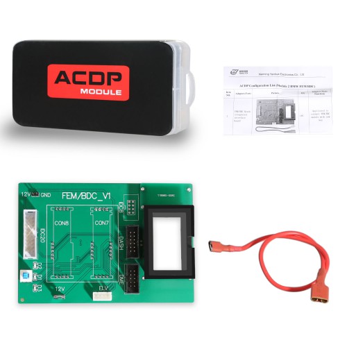 Yanhua ACDP Module 2 BMW FEM/BDC Module pour IMMO Key Programming Odometer Reset Module Recovery avec License A50A A50C