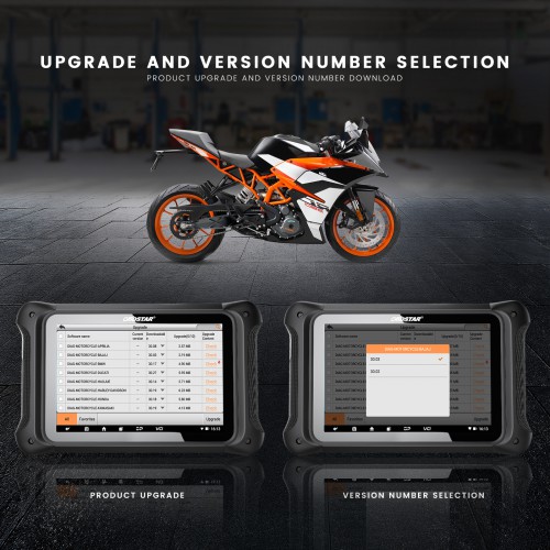 OBDSTAR MS70 Motorcycle /Snow Mobile/ATV/UTV Diagnostic Scanner