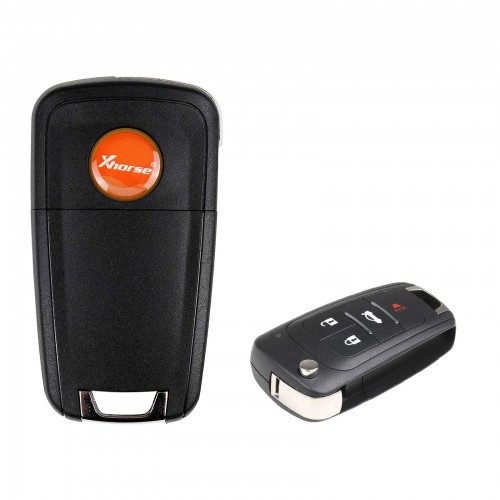 XHORSE XNBU01EN VVDI GM Flip Key Type Universal Remote Key 4 Buttons Wireless PN 5 pcs/lot