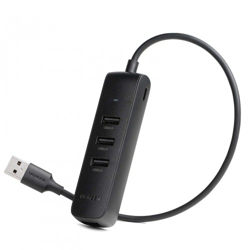 OEM UGREEN USB 2.0 Hub Ethernet Adapter USB Splitter USB à RJ45 Adapter Cable
